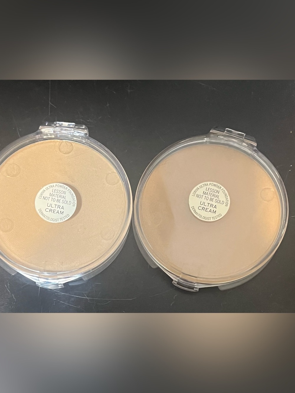 Merle Norman Luxiva Ultra Powder Foundation Ultra Cream Lot of Two